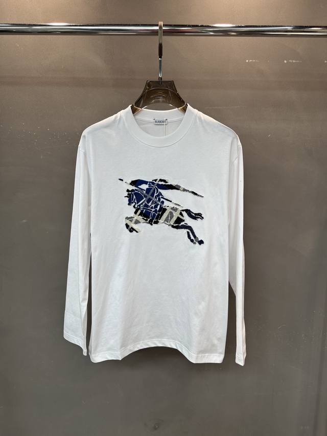 Bbr Toothbrush Fleece War Horse Embroidered Long-Sleeved Shirt, made from select