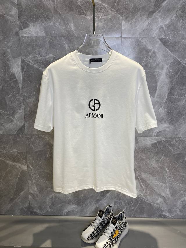 Armani's latest 2025 Spring/Summer short-sleeved T-shirts are now available!! Ma