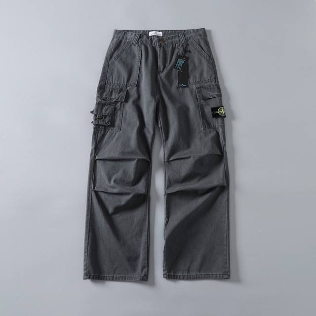 High-quality #Stone Island 2025 New Retro Washed Distressed High Street Outdoor