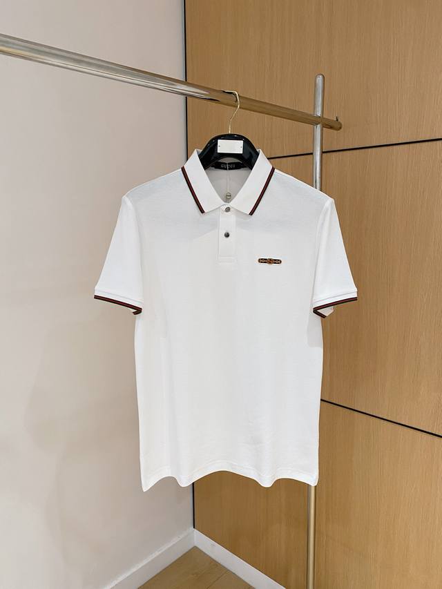 Ralph Lauren, 2025 latest short-sleeved T-shirt, featuring a premium printed log