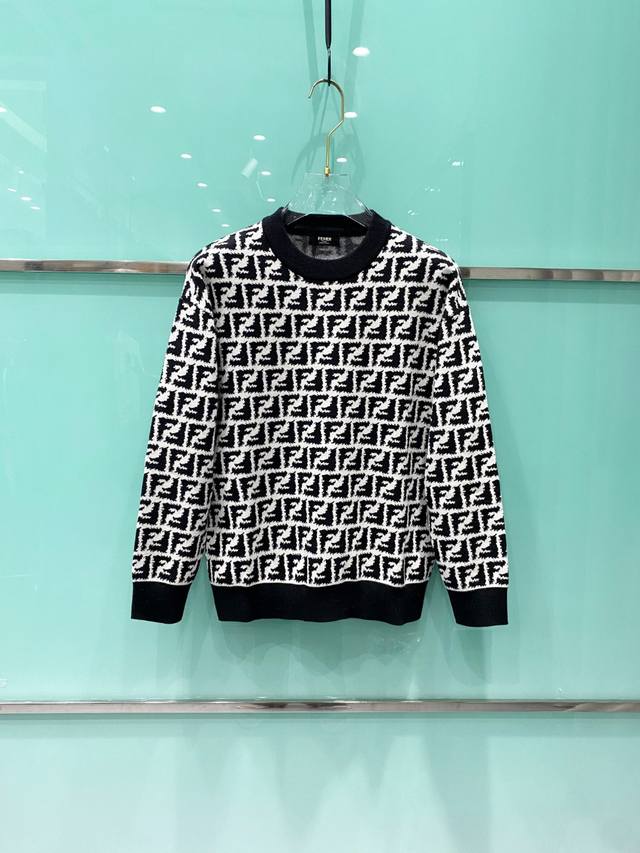 Fendi 22 Sweater, latest autumn/winter collection, 1:1 top-quality replica from
