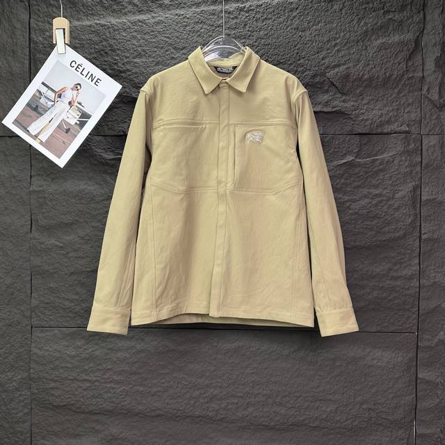 Little Bird 2025 New Pocket Embroidered Logo Couple Style Lapel Jacket High Vers