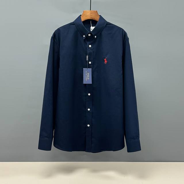 Ralph Lauren Early Autumn Linen Embroidered Shirt. Made with custom natural plan