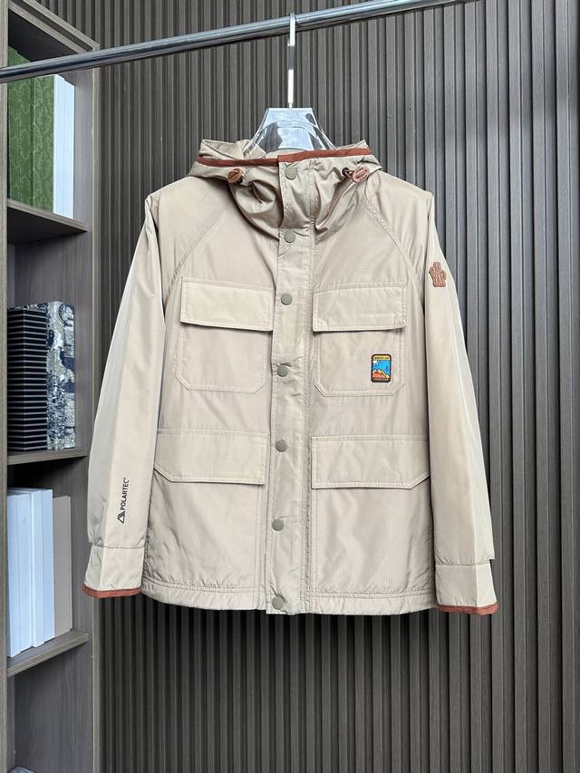 Khaki ~ Moncler 25Fw Autumn/Winter New Quilted Jacket Ddd