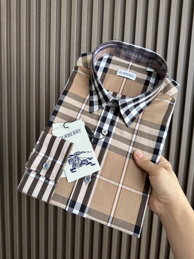 Bbr Baja 25Fw Autumn/Winter Classic Plaid Long-Sleeve Shirt, made with premium f