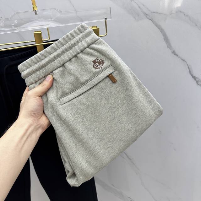 High-quality Lp2540 Autumn/Winter New Casual Pants, Thickened, 3D Brand Logo, Pr