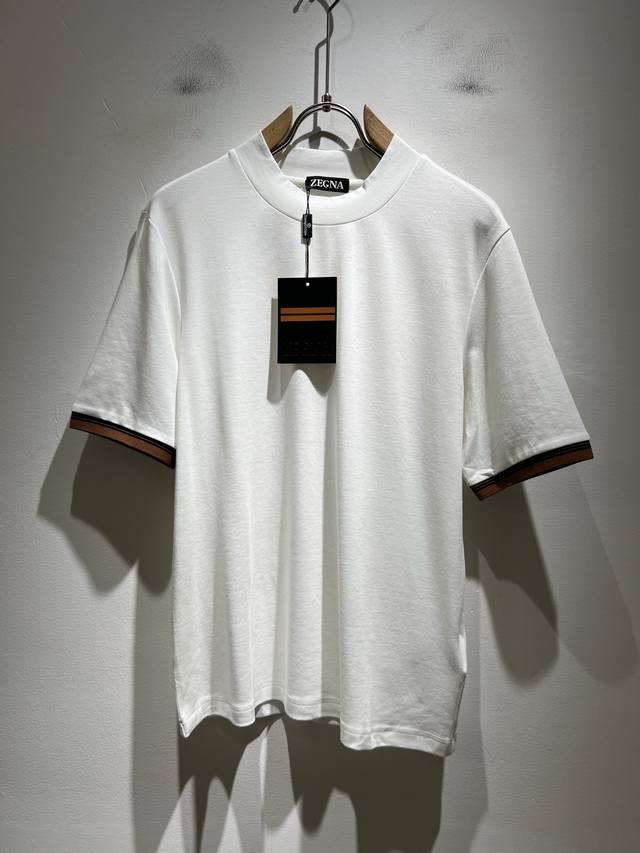 Ermenegildo Zeg*A 2025 Autumn/Winter New Men's Short-Sleeve Casual Undershirt, a