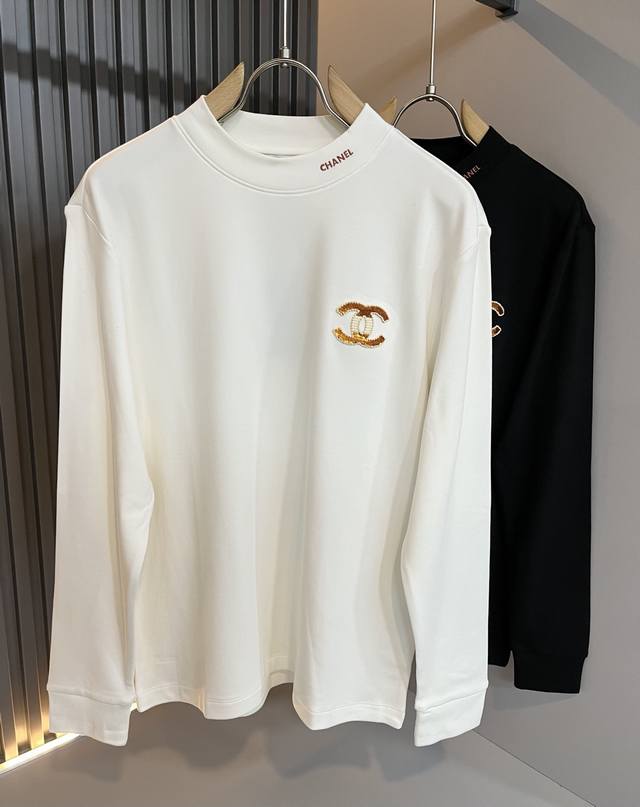 Chanel Couple T-Shirt - Cha**L 2025 Autumn/Winter New Creative Casual Unisex Bas