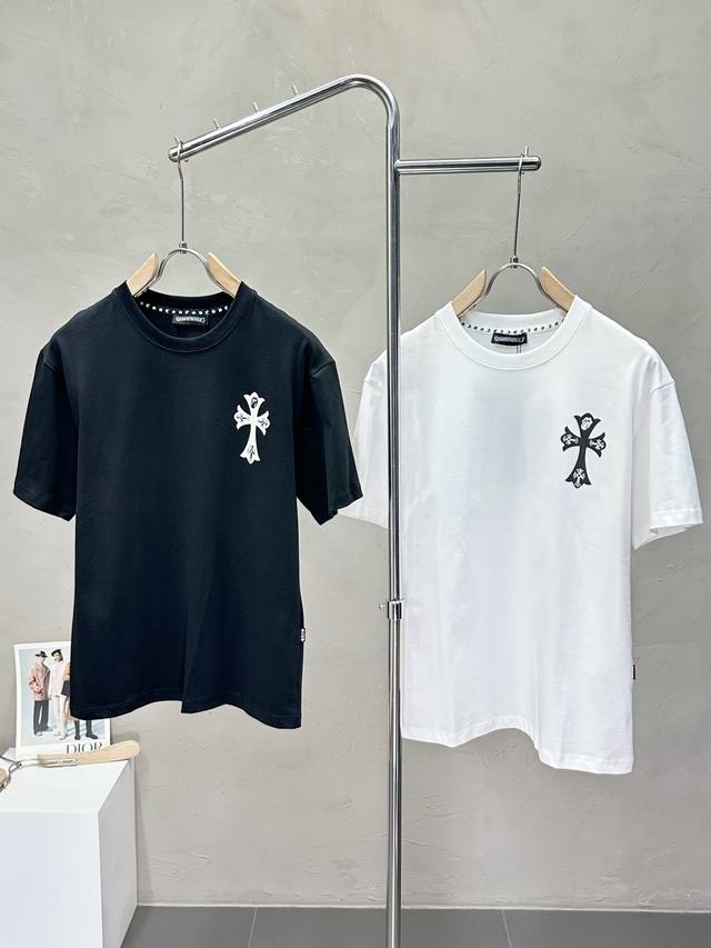 Chrome Hearts Exclusive New Original Men's Casual Short-Sleeve T-Shirt, High-End