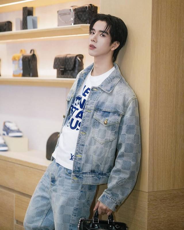 Jacket - Louis Vuitton Damier Denim Jacket. Fabric: 7x7 twill, 12-ply pure cotto