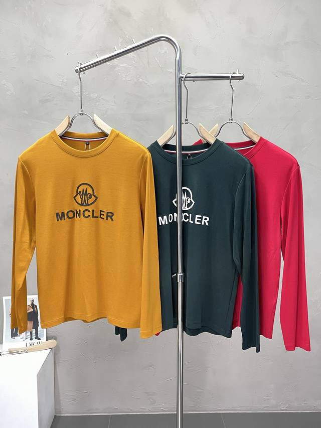 Moncler Exclusive New Men's Casual Long-Sleeve Fashion Trendy Custom Made with I