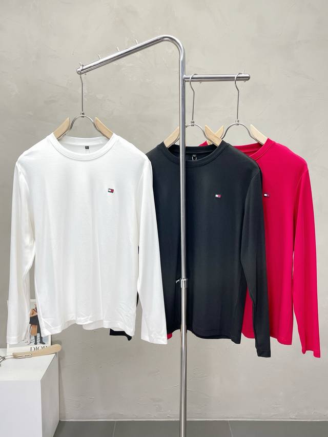 Tommy Exclusive New Men's Original Single Casual Long-Sleeve Fashion Trendy Cust