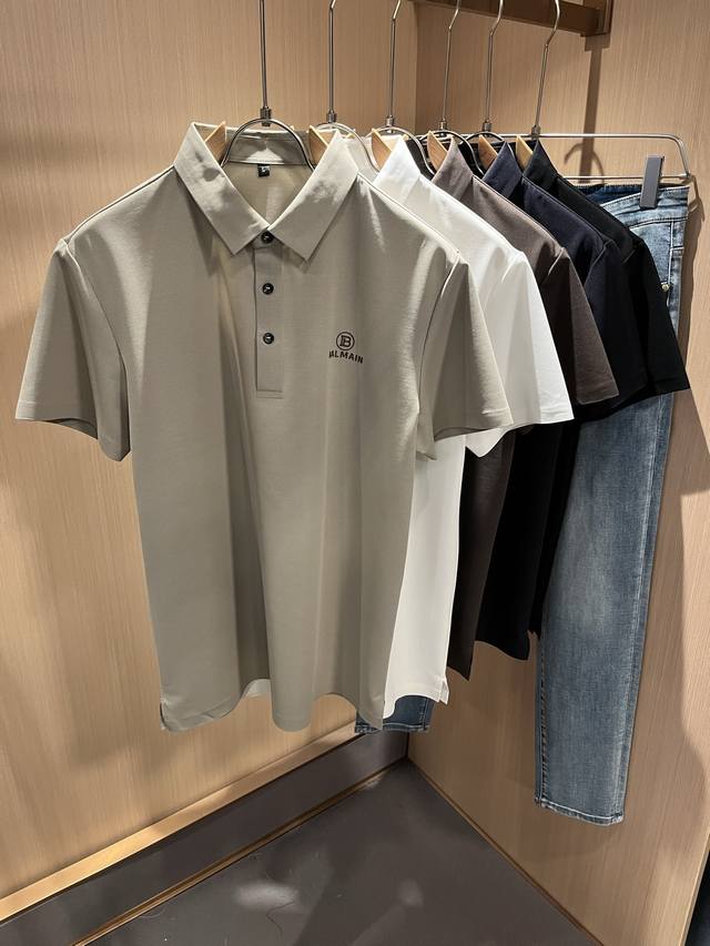 Balm*In 2025 Spring/Summer New Short-Sleeve Polo Shirt, a "milestone" in men's h