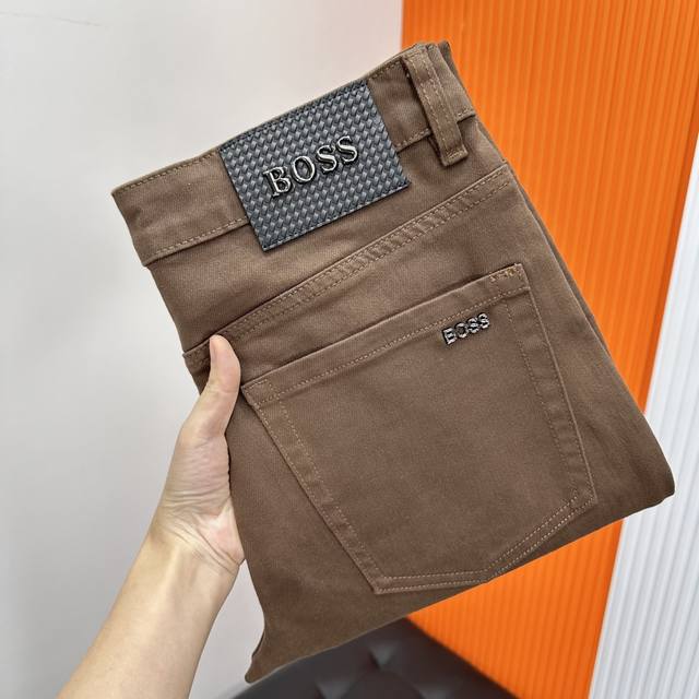 Boss Early Autumn New Arrival Original Single-Purpose Hot-Selling Jeans, Super C