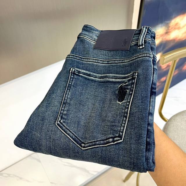 Polo Ralph Lauren Men's Jeans, 25Fw Early Autumn/Winter New Arrival. These casua
