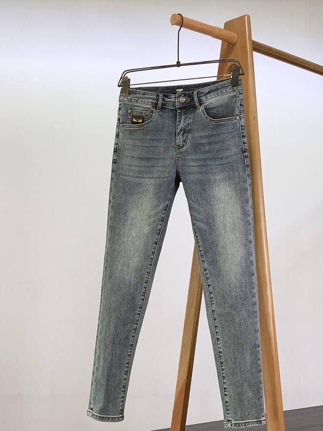 Fendi 2025 Spring/Summer New Arrival High-fashion feel, Monster series washed de