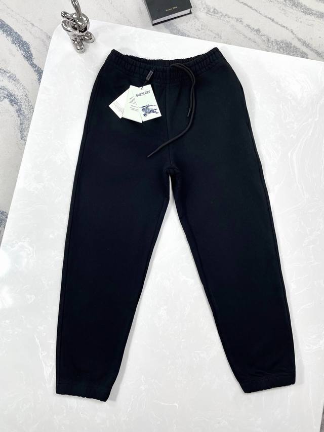 High-quality Burberry 25s new cotton back pocket equestrian sweatpants Size: S-X