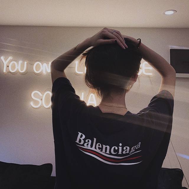 Fabric Upgrade, Style No.: 1011 Balenciaga Coca-Cola Short-Sleeve T-Shirt. Upgra