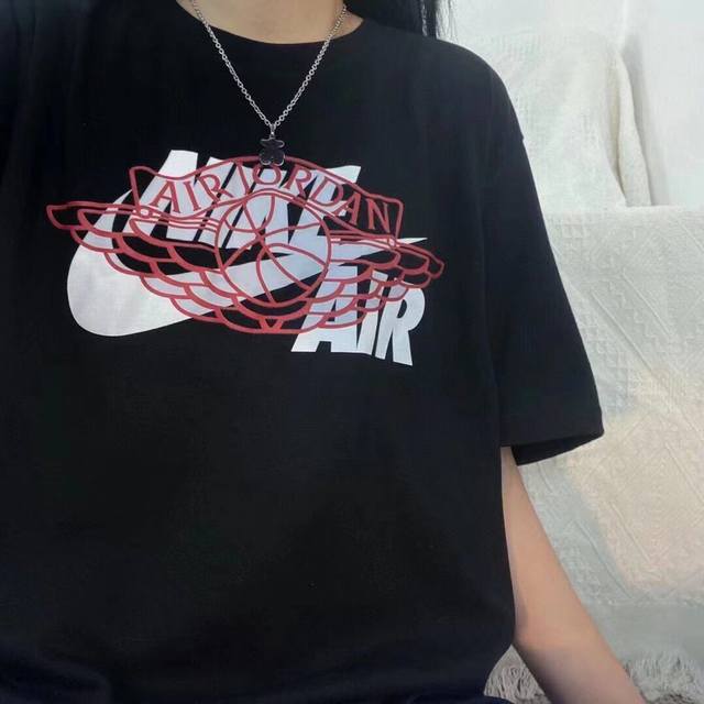 Short-sleeved T-shirt, discounted style number: 281. Nike x Jumpman logo Spring