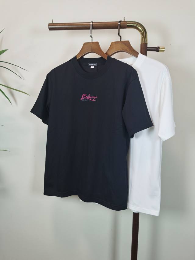 Balenciaga 2025 New Crew Neck Short Sleeve T-Shirt, High-End Version! Custom-mad