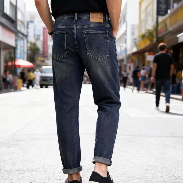 Tf. 25 Autumn New Arrival Fashionable Men's Classic Versatile Jeans. Made with c