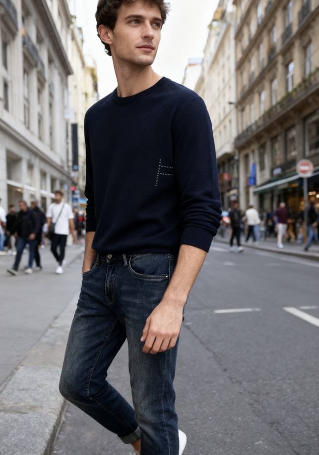 Valentino. 2025 Autumn New Fashion Men's Jeans! Comfortable and versatile, featu