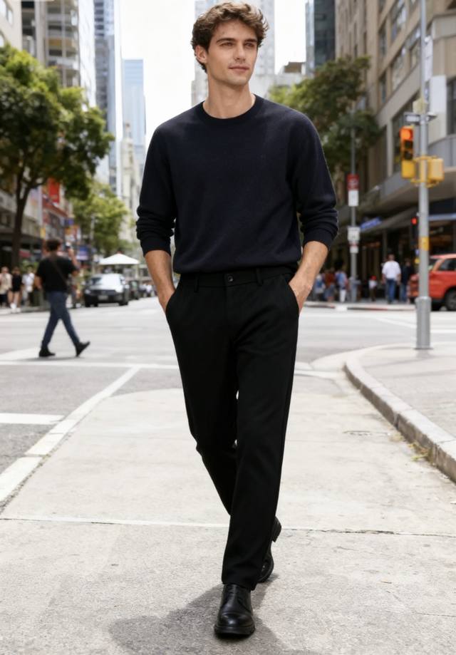 Pr*Da. 2025 Autumn New Men's Casual Dress Trousers! Made with comfortable custom