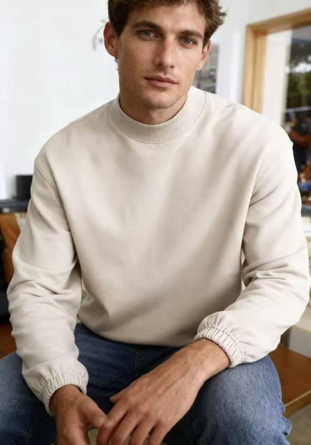 Lp. 2025 Autumn New Arrival Fashion Men's Classic High-Neck Casual Sweatshirt! F