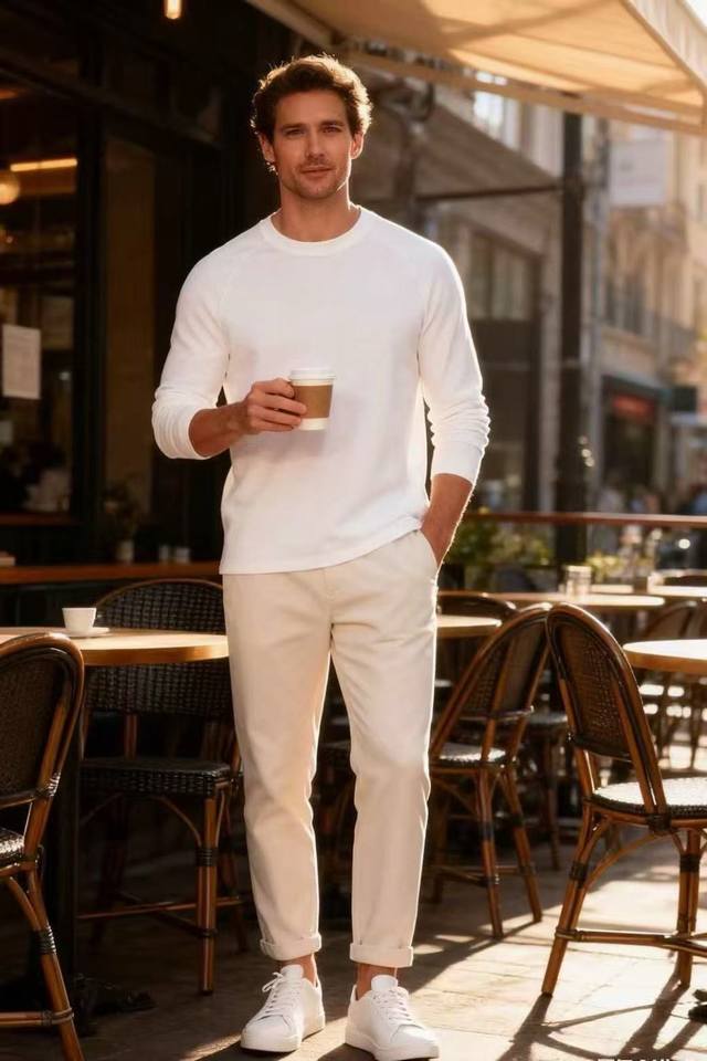 Lp. 2025 Autumn New Arrival! Men's Black Raglan Sleeve Casual Long-Sleeve T-Shir