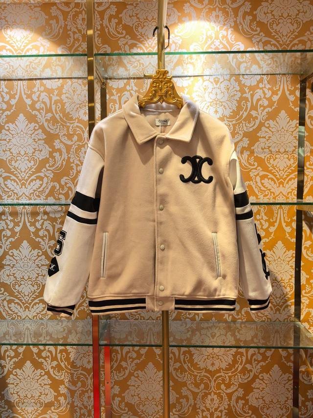 Celine 2025 Fall/Winter High Street Collection Triomphe Logo Embroidered Basebal