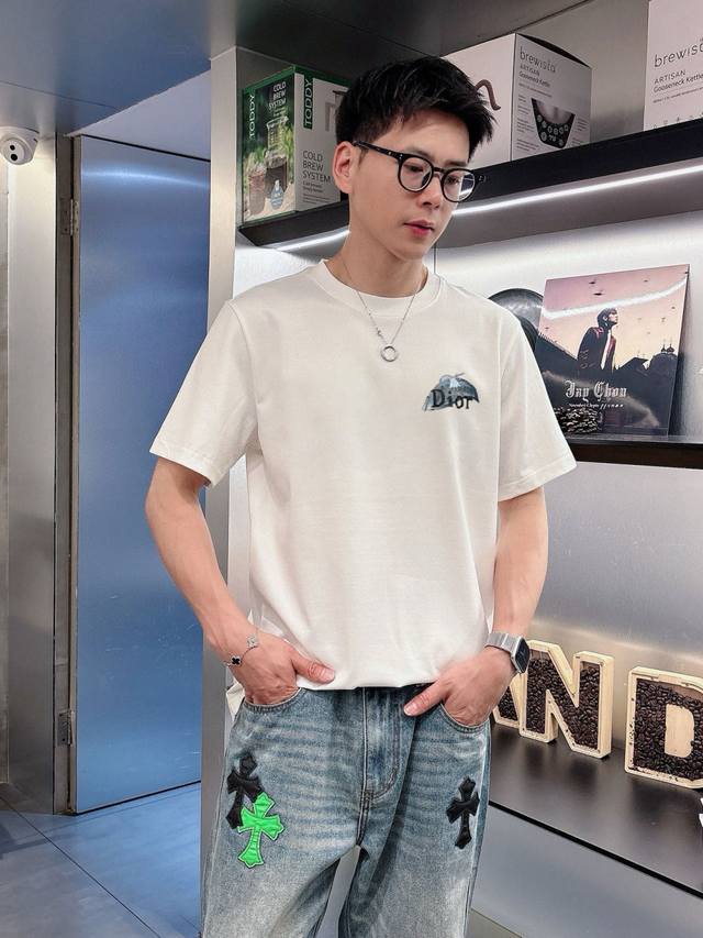 D&D 2025 Spring/Summer New Arrival - Latest Short-Sleeve Crew Neck T-Shirt, High