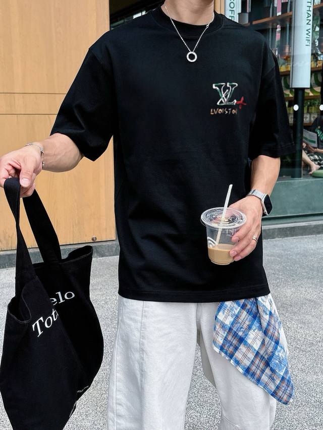 Louis Vuitton 2025 Spring/Summer New Arrival - Latest Short-Sleeve Crew Neck T-S