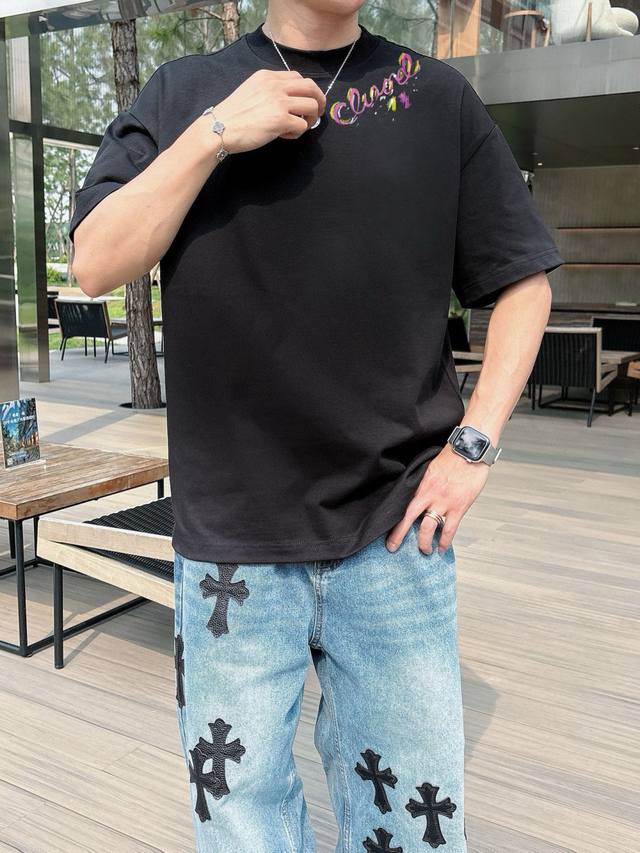 Chanel 2025 Spring/Summer New Arrival - Latest Short-Sleeve Crew Neck T-Shirt fr