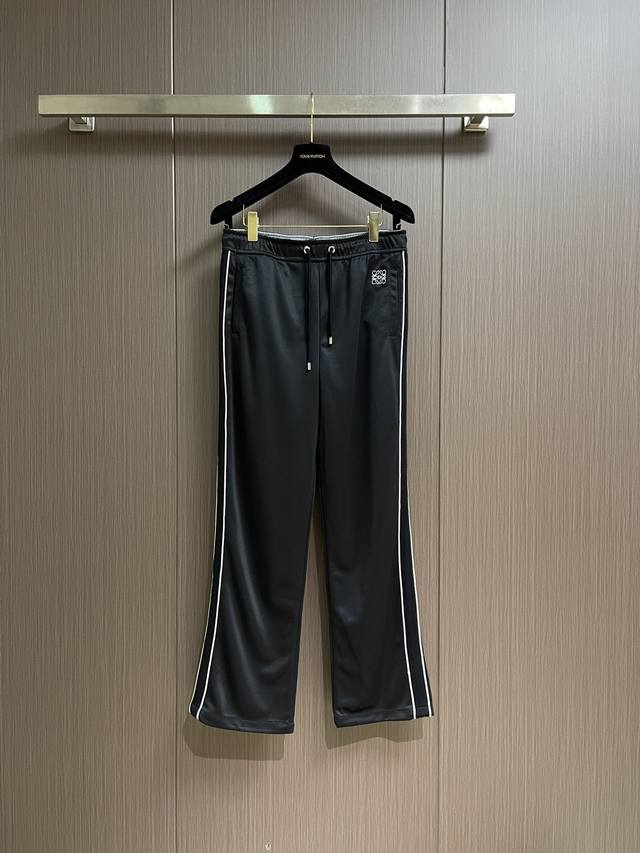 Top and Pants 290 Loewe Ribbed Turtleneck Embroidered Webbing Jacket and Pants S