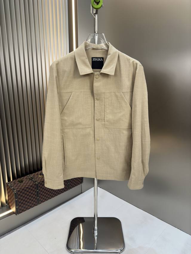 Zegna 2025 Fall New Arrival Jacket, same as in boutiques, more casual and stylis