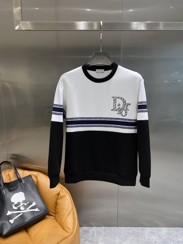 2025 Autumn/Winter New Arrival Air Layer Crew Neck Sweatshirt, featuring the br