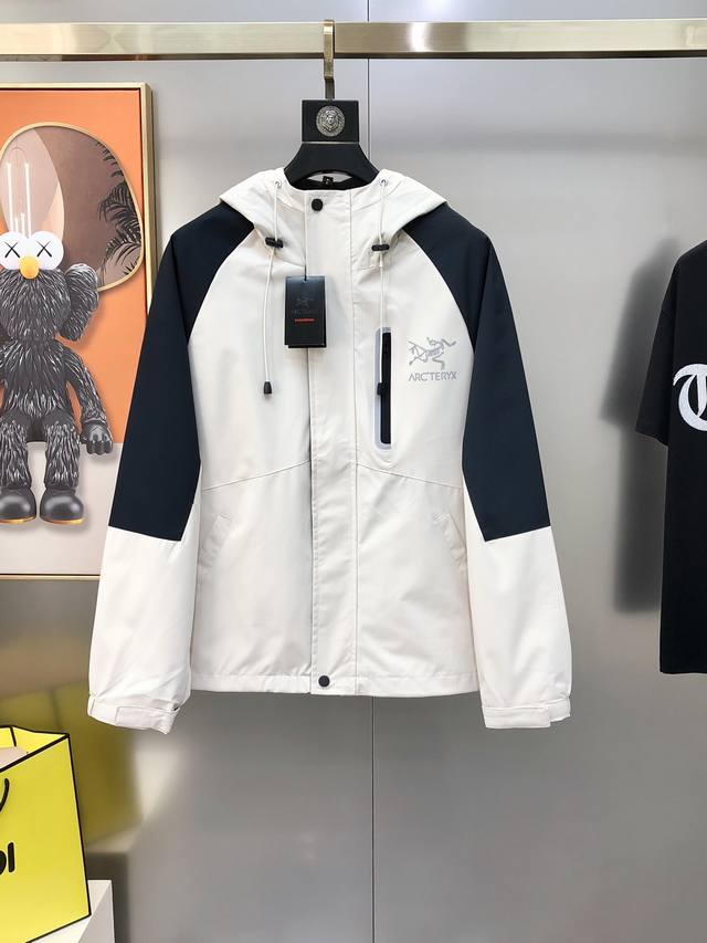 Arc'teryx 2025 Early Autumn New Original Men's Hooded Windbreaker Jacket, Thin W