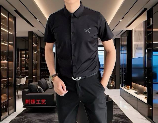 Arc'teryx 2025 Spring/Summer New Men's Casual Short-Sleeve Shirt, Officially Rel