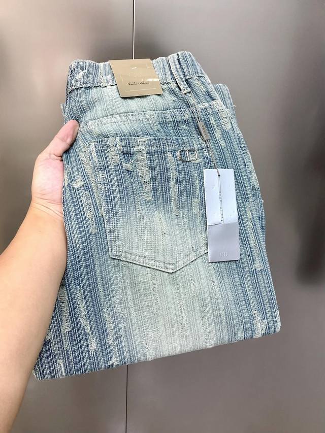 D*Or Dior 2025 Spring/Summer New Men's Loose Straight Leg Jeans - Official Websi