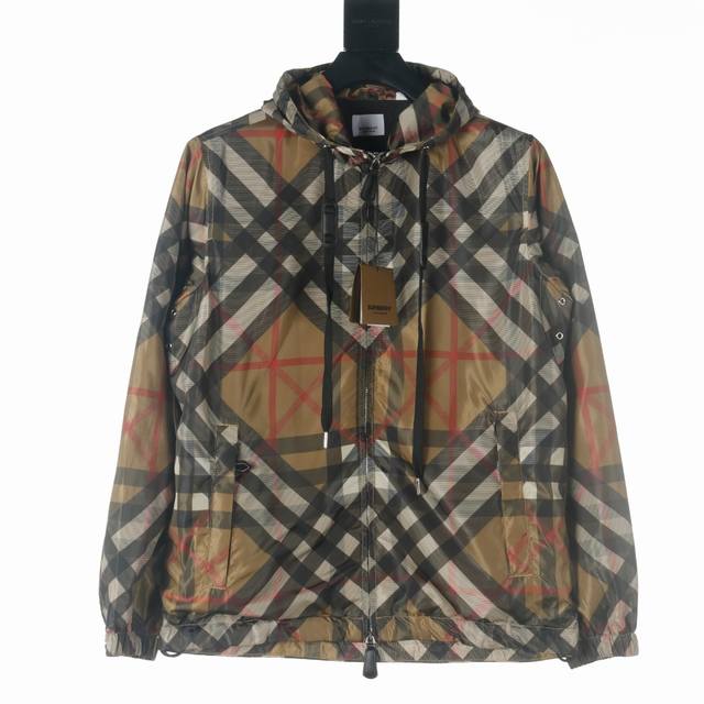 High-quality replica Burberry 2023 new quilted hooded jacket, purchased from the