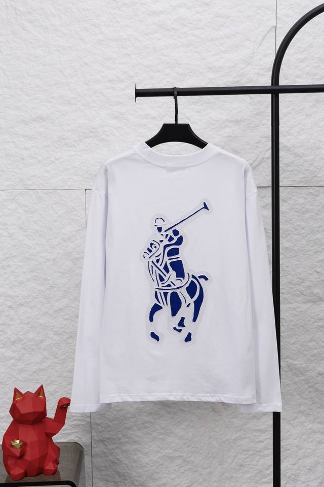 Style No. F121 Polo Ralph Lauren New Arrival 25Ss 350G Heavyweight Washed Distre