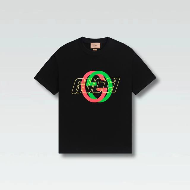 Gucci New Arrival! Early Spring Collection High-Weight Short-Sleeve T-Shirt. Mad