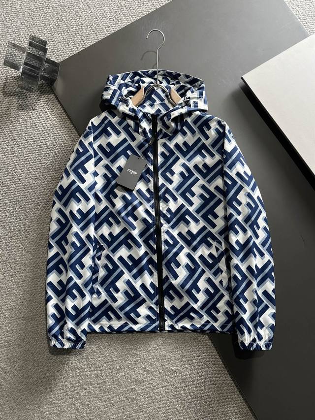 Fend Early Spring New Arrival Casual Fashion Jacket. Ultra-avant-garde design wi