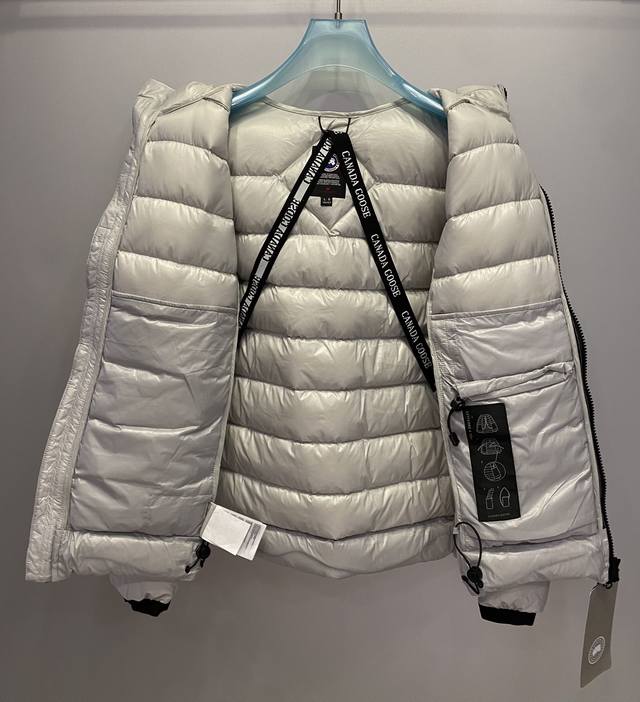 Down Jacket - C*Nada Goose 25S New Season Lawrence Series Recycled Nylon White D