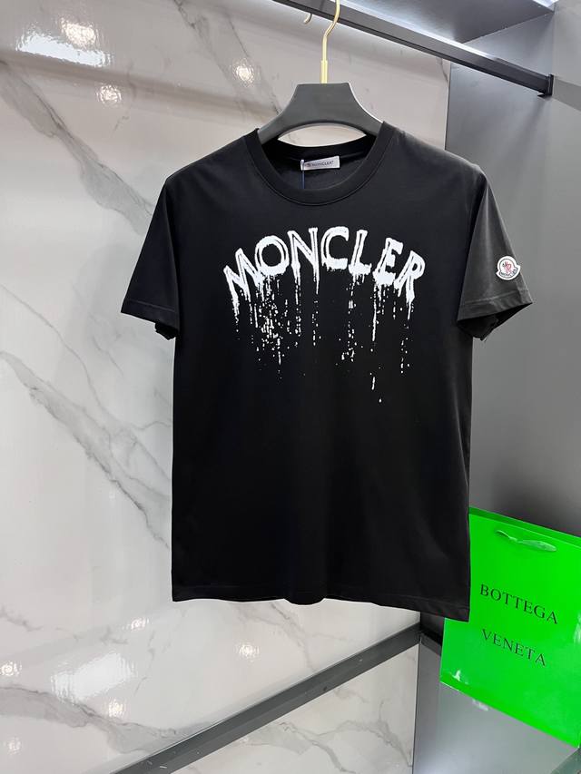 Moncler 2025 Spring/Summer New Arrival - Latest Short-Sleeve Crew Neck T-Shirt,