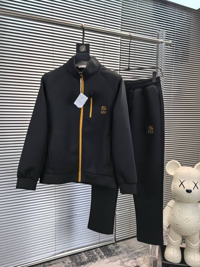 Bc, 2025 Autumn/Winter New Casual Suit with Embroidered Chest! Made with importe