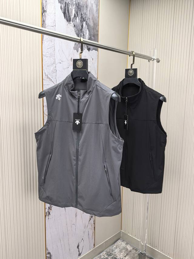 Descente. 2025 Autumn/Winter New Vest Jacket, Original 1:1 Custom Made, All Hard