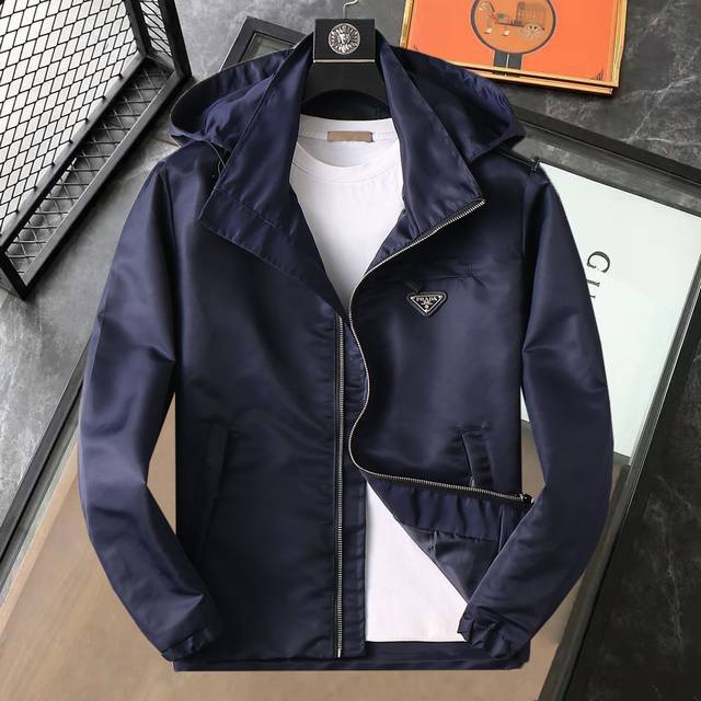 New Autumn Hot Item: Prada 2025 Autumn New Men's Jacket, Original Single-Item wi