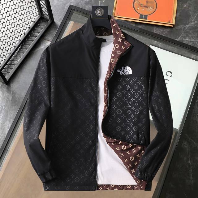 The North Face & Louis Vuitton collaboration, same style as on the official webs