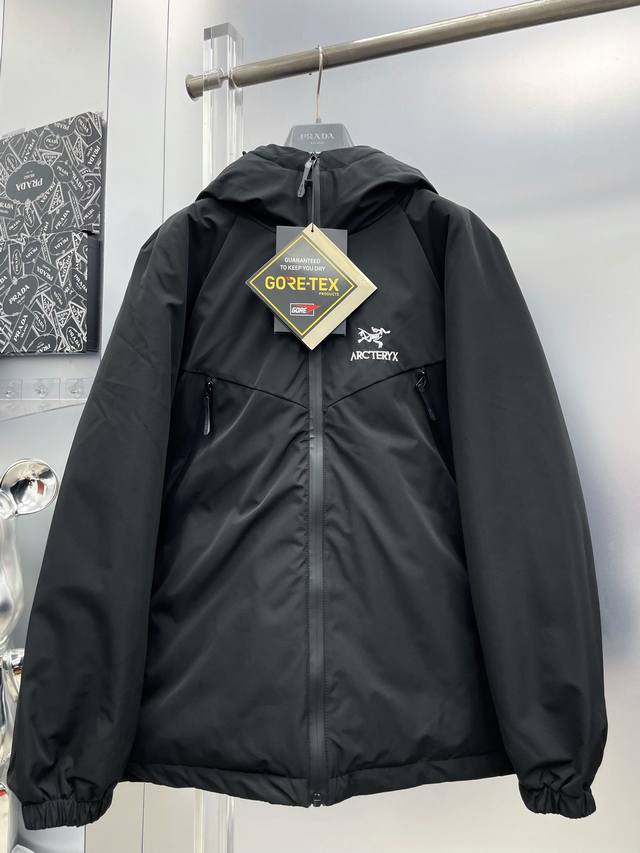 Arc Arc'teryx New Logo Embroidered Letter Down Jacket, Sizes S & Ddd. This jacke